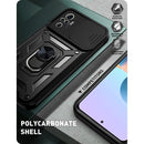 For Xiaomi Redmi Note 10 Pro Sliding Camera Cover Design TPU+PC Protective Case(Black)