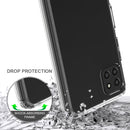 For Samsung Galaxy A22 5G Shockproof Scratchproof TPU + Acrylic Protective Case(Transparent)
