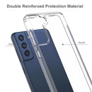 For Samsung Galaxy S21 FE 5G Shockproof Scratchproof TPU + Acrylic Protective Case(Transparent)
