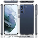 For Samsung Galaxy S21 FE 5G Shockproof Scratchproof TPU + Acrylic Protective Case(Black)