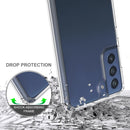 For Samsung Galaxy S21 FE 5G Shockproof Scratchproof TPU + Acrylic Protective Case(Black)