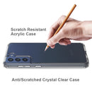 For Samsung Galaxy S21 FE 5G Shockproof Scratchproof TPU + Acrylic Protective Case(Black)