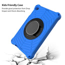 For Huawei MatePad T 10 / T 10s Spider King EVA Protective Case with Adjustable Shoulder Strap & Holder(Blue)