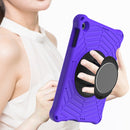 For Huawei MatePad T 10 / T 10s Spider King EVA Protective Case with Adjustable Shoulder Strap & Holder(Purple)
