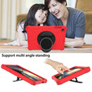 For Huawei MatePad T 10 / T 10s Spider King EVA Protective Case with Adjustable Shoulder Strap & Holder(Red)