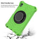 For Lenovo Tab M8 FHD TB-8505F / TB-8705X 8.0 inch Spider King EVA Protective Case with Adjustable Shoulder Strap & Holder(Green)