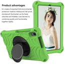 For Lenovo Tab M8 FHD TB-8505F / TB-8705X 8.0 inch Spider King EVA Protective Case with Adjustable Shoulder Strap & Holder(Green)