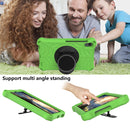 For Lenovo Tab M8 FHD TB-8505F / TB-8705X 8.0 inch Spider King EVA Protective Case with Adjustable Shoulder Strap & Holder(Green)