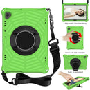 For Lenovo M10 FHD REL TB-X605FC / TB-X605LC Spider King EVA Protective Case with Adjustable Shoulder Strap & Holder(Green)