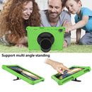 For Lenovo M10 FHD REL TB-X605FC / TB-X605LC Spider King EVA Protective Case with Adjustable Shoulder Strap & Holder(Green)