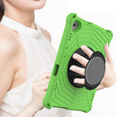 For Lenovo M10 FHD REL TB-X605FC / TB-X605LC Spider King EVA Protective Case with Adjustable Shoulder Strap & Holder(Green)