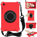 For Samsung Galaxy Tab A 8.0 2019 SM-T290 / SM-T295 Spider King EVA Protective Case with Adjustable Shoulder Strap & Holder(Red)