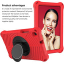 For Samsung Galaxy Tab A 8.0 2019 SM-T290 / SM-T295 Spider King EVA Protective Case with Adjustable Shoulder Strap & Holder(Red)
