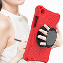 For Samsung Galaxy Tab A 8.0 2019 SM-T290 / SM-T295 Spider King EVA Protective Case with Adjustable Shoulder Strap & Holder(Red)