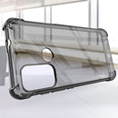 For Motorola Moto G40 Fusion / G60 IMAK All-inclusive Shockproof Airbag TPU Case with Screen Protector(Transparent Black)