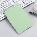 Solid Color Liquid Silicone Dropproof Full Coverage Protective Case For iPad mini 5 / mini 4 / mini 3 / mini 2 / mini(Green)
