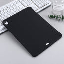 Solid Color Liquid Silicone Shockpoof Tablet Case For iPad Air 2022 / 2020 10.9(Black)