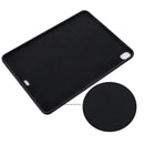 Solid Color Liquid Silicone Shockpoof Tablet Case For iPad Air 2022 / 2020 10.9(Black)