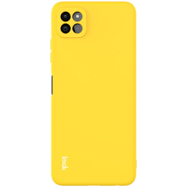 For Samsung Galaxy A22 5G IMAK UC-2 Series Shockproof Full Coverage Soft TPU Case(Yellow)