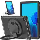 Shockproof TPU + PC Protective Case with 360 Degree Rotation Foldable Handle Grip Holder & Pen Slot For Samsung Galaxy Tab A7 10.4 2020 T500(Black)