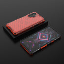 For Xiaomi Redmi K40 Gaming Shockproof Honeycomb PC + TPU Protective Case(Red)