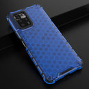 For Xiaomi Redmi Note 10 Pro 5G Shockproof Honeycomb PC + TPU Protective Case(Blue)