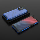 For Xiaomi Redmi Note 10 Pro 5G Shockproof Honeycomb PC + TPU Protective Case(Blue)