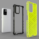 For Xiaomi Redmi Note 10 Pro 5G Shockproof Honeycomb PC + TPU Protective Case(Blue)