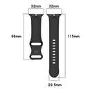 Silicone Watch Band, Size: Small Code For Apple Watch Series 7 41mm / 6 & SE & 5 & 4 40mm / 3 & 2 & 1 38mm(Dark Green)