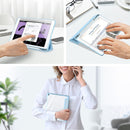 DUX DUCIS TOBY Series Shockproof PU Leather + PC + TPU Horizontal Flip Case with Holder & Pen Slot & Sleep / Wake-up Function For iPad 10.2 2021 / 2020 / 2019(Blue)
