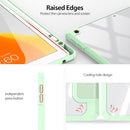 DUX DUCIS TOBY Series Shockproof PU Leather + PC + TPU Horizontal Flip Case with Holder & Pen Slot & Sleep / Wake-up Function For iPad 10.2 2021 / 2020 / 2019(Green)