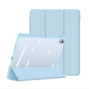 DUX DUCIS TOBY Series Shockproof PU Leather + PC + TPU Horizontal Flip Case with Holder & Pen Slot & Sleep / Wake-up Function For iPad Air 2022 / 2020 10.9(Blue)