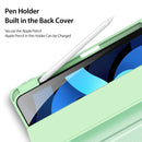 DUX DUCIS TOBY Series Shockproof PU Leather + PC + TPU Horizontal Flip Case with Holder & Pen Slot & Sleep / Wake-up Function For iPad Air 2022 / 2020 10.9(Green)