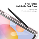 For Samsung Galaxy Tab S6 Lite P610/P615 DUX DUCIS TOBY Series Antiskid PU Leather + PC + TPU Horizontal Flip Case with Holder & Pen Slot & Sleep / Wake-up Function(Pink)