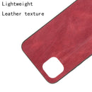 For OPPO Realme C11 2021 / Realme C20 Shockproof Sewing Cow Pattern Skin PC + PU + TPU Case(Red)