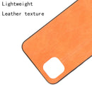 For OPPO Realme C11 2021 / Realme C20 Shockproof Sewing Cow Pattern Skin PC + PU + TPU Case(Orange)