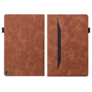 For Amazon Fire HD 8 2020 10th Gen Business Shockproof Horizontal Flip Leather Case with Holder & Card Slots & Photo Frame & Pen Slot & Sleep / Wake-up Function(Brown)