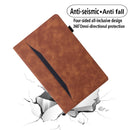 For Amazon Fire HD 8 2020 10th Gen Business Shockproof Horizontal Flip Leather Case with Holder & Card Slots & Photo Frame & Pen Slot & Sleep / Wake-up Function(Brown)