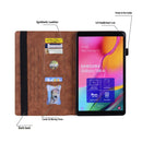 For Amazon Fire HD 8 2020 10th Gen Business Shockproof Horizontal Flip Leather Case with Holder & Card Slots & Photo Frame & Pen Slot & Sleep / Wake-up Function(Brown)