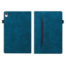 For Lenovo Tab P11 TB-J606F Business Shockproof Horizontal Flip Leather Case with Holder & Card Slots & Photo Frame & Pen Slot(Blue)
