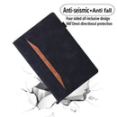 For Samsung Galaxy Tab A 8.0 2019 SM-T290 / SM-T295 Business Shockproof Horizontal Flip Leather Case with Holder & Card Slots & Photo Frame & Pen Slot(Black)