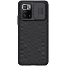 For Xiaomi Redmi Note 10 Pro 5G NILLKIN Black Mirror Series PC Camshield Full Coverage Dust-proof Scratch Resistant Case(Black)