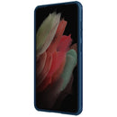 For Samsung Galaxy S21 FE 5G NILLKIN Black Mirror Pro Series Camshield Full Coverage Dust-proof Scratch Resistant Phone Case(Blue)