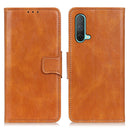 For OnePlus Nord CE 5G Mirren Crazy Horse Texture Horizontal Flip Leather Case with Holder & Card Slots & Wallet(Brown)