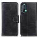 For OnePlus Nord CE 5G Mirren Crazy Horse Texture Horizontal Flip Leather Case with Holder & Card Slots & Wallet(Black)
