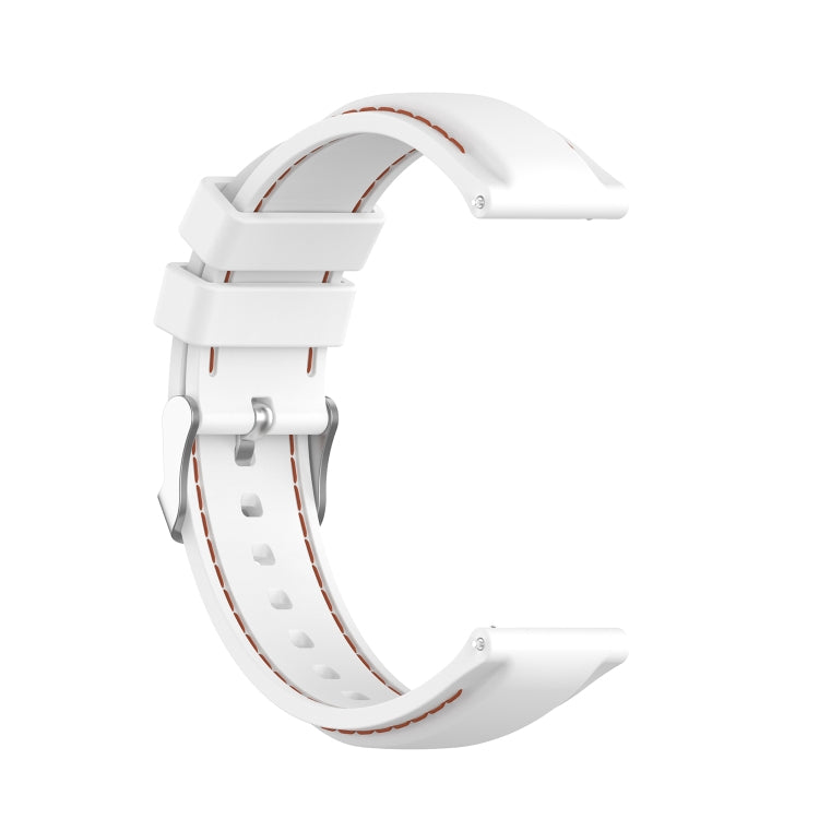 For Huawei Watch 3 / 3 Pro 22mm Silicone Watch Band(White)