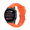 For Huawei Watch 3 / 3 Pro 22mm Silicone Watch Band(Orange)