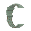 For Huawei Watch 3 / 3 Pro 22mm Silicone Watch Band(Light Green)