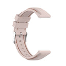 For Huawei Watch 3 / 3 Pro 22mm Silicone Watch Band(Lotus Root Pink)