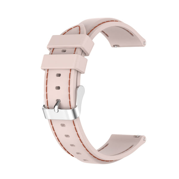 For Huawei Watch 3 / 3 Pro 22mm Silicone Watch Band(Lotus Root Pink)